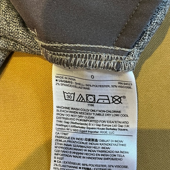 Banana Republic dress, weather grey, size 0 - Picture 4 of 7